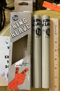 LP 597 KING CLAVE Latin Percussion Loudest Clave indestructible Heavy Wood CUTS! - Picture 1 of 11