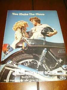 1979 YAMAHA XS1100 ELEVEN J&R EXHAUST HEADER ORIGINAL AD - Picture 1 of 1