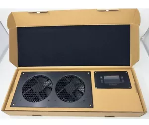 12" AC Infinity Airplate Wall Mount T7 AI-APT7 Home Theater AV Cabinet Cool Fan - Picture 1 of 3