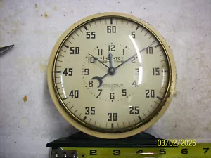 Ingento. Combination Clock / Seconds Timer. 1950's. Running condition - Picture 1 of 9