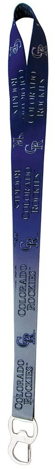MLB Colorado Rockies Ombre Lanyard, Purple, One Size - Image 1 of 1