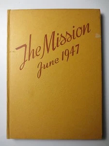 Gus Triandos Yankees Orioles Baseball MLB High School Yearbook Mission SF (B0194 - Picture 1 of 12