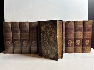 11 Volumes The Waverley Novels by Sir Walter Scott Illustrated, 1800’s, B196 - Picture 1 of 10