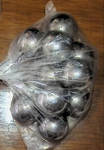 Ten 1-1/4" Inch Large Paracord Monkey Fist Steel Bearing Balls Tactical Cores - Picture 1 of 3