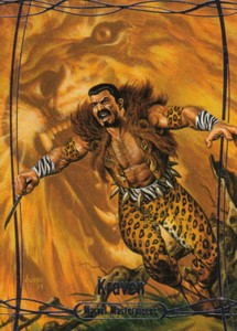 2016 Marvel Masterpieces BASE #21 KRAVEN #993/1999 Tier 1 Combo Ship😍💥Movie