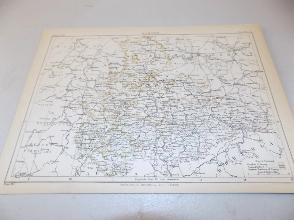 c1880 Antique Map of PHILADELPHIA PA  / CENTRAL PART - Image 1 of 1