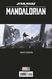 Star Wars The Mandalorian #8 Concept Art Variant Marvel Comic 1st Print 2023 NM - Picture 1 of 2