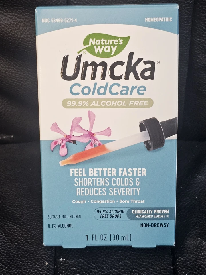 NATURE'S WAY UMKA COLDCARE 1 FL OZ  EXP:2/27 - Image 1 of 2