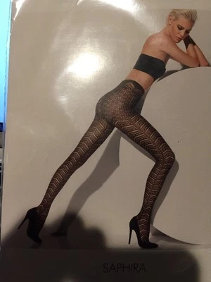 КОЛГОТКИ КОЛГОТКИ НЕЙЛОНЫ WOLFORD Saphira из шелковой смеси очень маленькие 13058 - Изображение 1 из 2