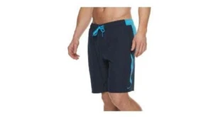 NEW MENS NIKE CONTEND 2.0 9" VOLLEY BLACK SWIM TRUNKS SIZE L NESS9427-489 - Picture 1 of 1