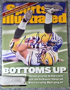 Mark Chmura Autographed September 1999 Sports Illustrated IP Auto Packers SI - Picture 1 of 3