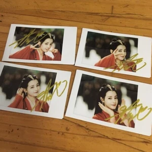 Dilraba Autographed Signed Polaroid Autographs 迪丽热巴 Collectibles 3 inches 2024 - Picture 1 of 8