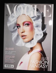 British Vogue Magazine May 2022 Issue "Fashion Fantasy" Lila Moss - Picture 1 of 6