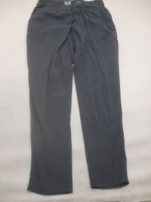Pantalones de exterior MOUNTAIN HARDWEAR talla M para mujer negros de nailon con bolsillo a prueba de viento 810 Foto 1 de 4