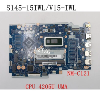 For Lenovo Ideapad S145-15IWL/V15-IWL Motherboard CPU 4205U UMA FRU 5B20S41745 - Image 1 of 3