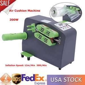 Luftblasenmaschine Maschine Taschen Wickeln Luftkissen Folien Maschine Luftkissen Inflator - Bild 1 von 15