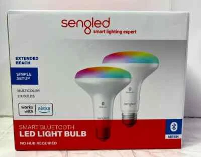 (2-pack) Sengled Alexa Light Bulb BR30 Auto Pairing with Alexa Devices Multi - Image 1 of 2