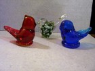 Blue+Bird+of+Happiness%2C+Cardinal+Of+Love+Glass+Bird+and+Other+Bird+Figurine+Lot