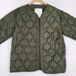 Rothco M65 Field Jacket Liner Medium Regular Quilted OD Green Army Surplus - Picture 1 of 8