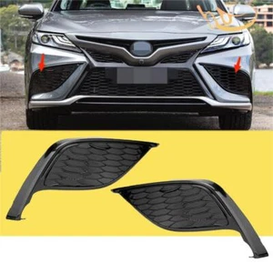 Toyota Camry SE XSE 2021-2022 cubierta de luces antiniebla izquierda + derecha bisel acabado negro - Imagen 1 de 13