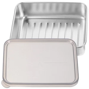 Stainless Steel Crisper Containers For Fridge Practical Butter Boxes - Picture 1 of 12