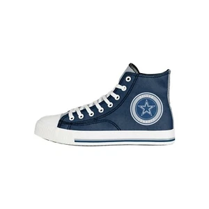 Dallas Cowboys 2021 NFL Men's High Top Canvas SNEAKERS - Picture 1 of 2