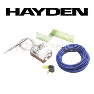 Hayden Engine Cooling Fan Controller for 2011-2014 Chevrolet Matiz - Belts sn