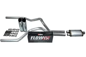 Ford F-150 Truck 98-03 2.5" Dual Exhaust Kits Flowmaster Flow FX Slash Tip - Picture 1 of 4