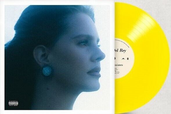 Lana Del Rey - Blue Banisters (2-LP) Transparent Yellow Vinyl "Ships Now" [NM]