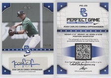 2015 Leaf Perfect Game National Showcase Blue /30 JC Correa #PG-JO1 Auto