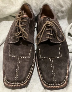 Zapatos Bettanin & Venturi para Hombre Gris Gamuza Cuero, Norvegese Welted, Talla 9 - Imagen 1 de 11