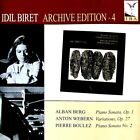 Idil Biret - "Archive Edition" - "4 Berg" - "Webern" - "Boulez" - ( CD - IBA )