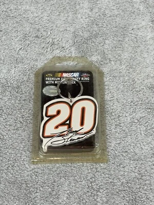 TONY STEWART #20 3 -TIME NASCAR CHAMPION ACRYLIC Premium KEY RING - Image 1 of 2