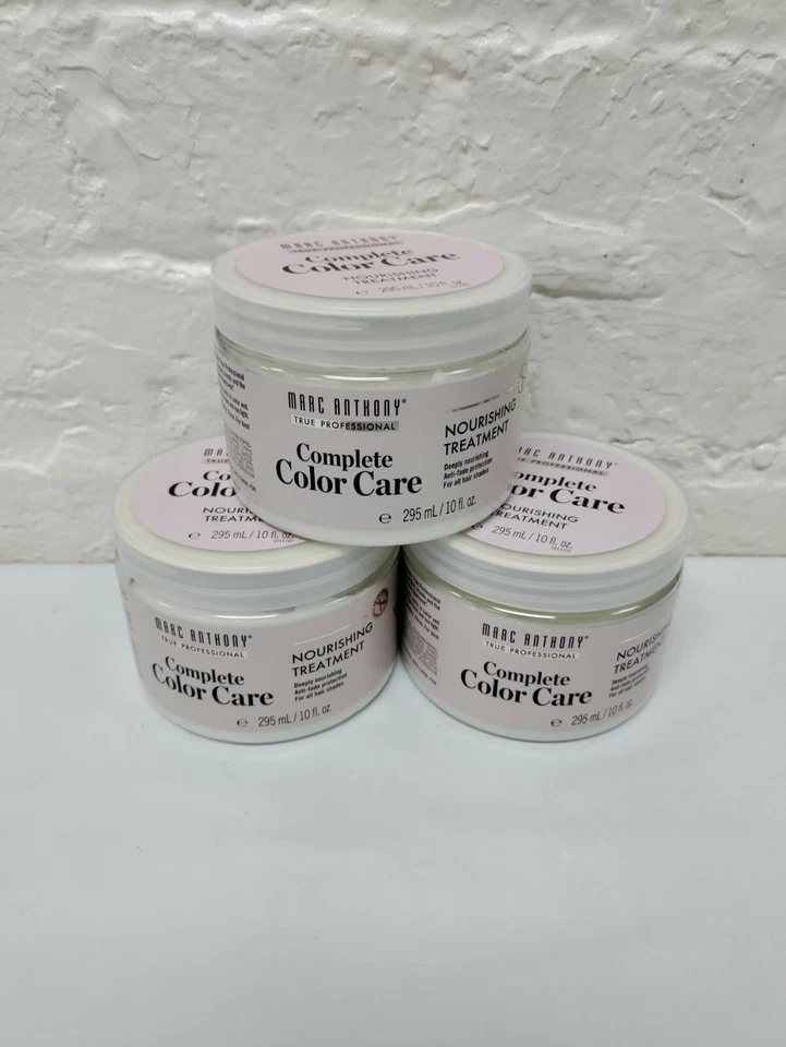 3 Marc Anthony Cuidado Completo del Color Tratamiento Nutritivo para Todos los Tonos de Cabello 10oz Foto 1 de 1