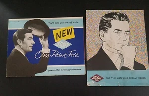 2 x New Riley One Point -Five 1959 Original Sales Brochure - Picture 1 of 6