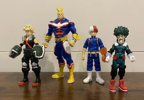 My Hero Academia KH/S 5" Action Figure Lot of 4 Cover