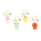 Geometric Jelly Bear Doll Keychains For Women Couples Bag Carrings Pendants