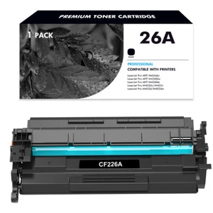 CF226A 26A Toner Cartridge for HP LaserJet Pro M402dn MFP M426fdw M426fdn - Picture 1 of 8