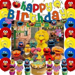 Sesame Street Big Bird See The World Kids Birthday Party Tableware Set - Picture 1 of 37