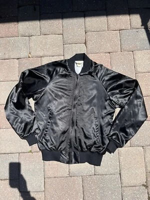 Chaqueta de satén Dodge Girls Have More Fun vintage años 80 talla grande Foto 1 de 4