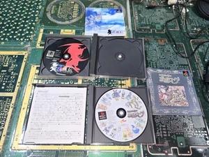 Sony PS1 Japón Importación Exacta 2 Juegos-PoPoRoGue y MUSASHIDEN Brave Fencer-LEER TODO - Imagen 1 de 18