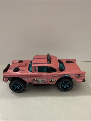 Chevy Gasser 2019 Hot Wheels Big Air Bel Air Chevrolet 1/64 #112 rosa suelto Foto 1 de 4