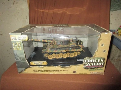 Unimax Forces of Valor 1:32 German Tiger Tank Normandy 1944-rare action series - Image 1 of 4