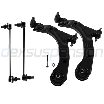 4x Para 2006-2010 Chevrolet Cobalt HHR Braço de Controle Inferior Frontal Barra Oscilante Link Final - Imagem 1 de 4