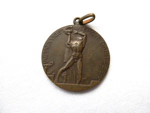 MEDAGLIA PRIME OLIMPIADI UNIVERSITARIE ROMA 1923 - Picture 1 of 2