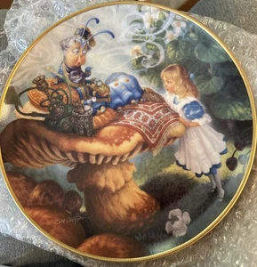 Alice im Wunderland Sammlerteller Nr. 3290 4. Ausgabe Scott Gustafson Lmd Ed - Bild 1 von 2