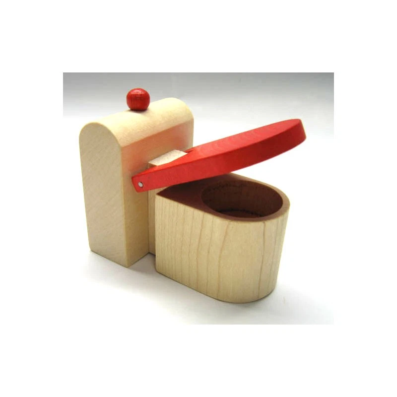 Rülke 22291 Toilette "Rustikal" Holz 1:12 für Puppenhaus Holz