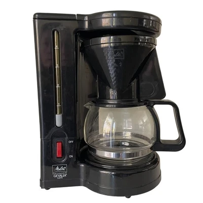 Melitta Gevalia Coffee Maker Kaffe Black 4-Cup BCM-4C Vintage 1990's - Image 1 of 4