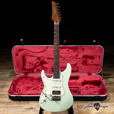 Ibanez AZ2204NWL Prestige HSS Left-Handed Guitar w/ Case – Mint Green - Image 1 of 4
