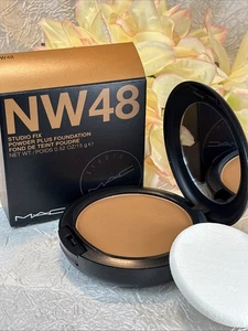 MAC Studio Fix Powder Plus Foundation Shade NW48 MAKEUP 0.52oz ORIGINAL FORMULA - Picture 1 of 3